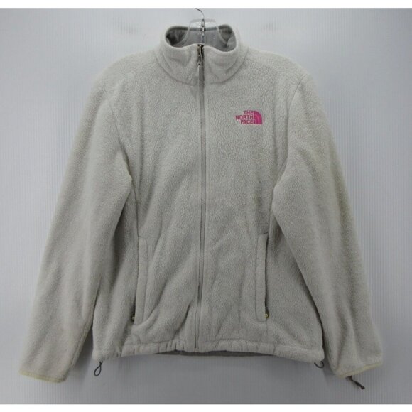 The North Face Jacket Medium Osito Fleece Breast Cancer Ribbon Logo* - Picture 1 of 16